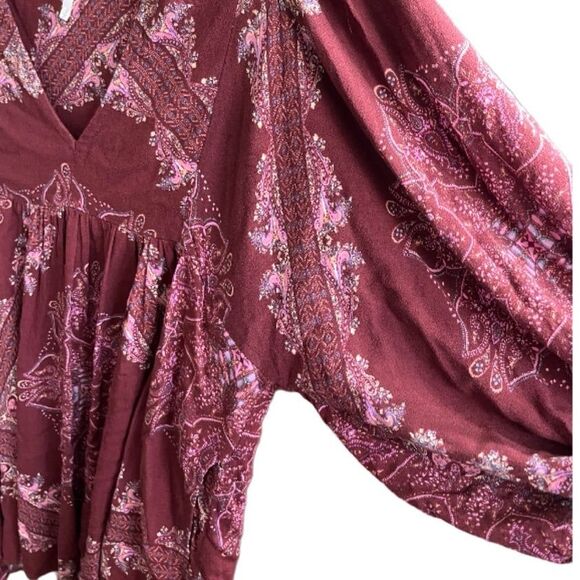 Free People girl talk tunic PINK SIZE SMALL - Picture 5 of 9